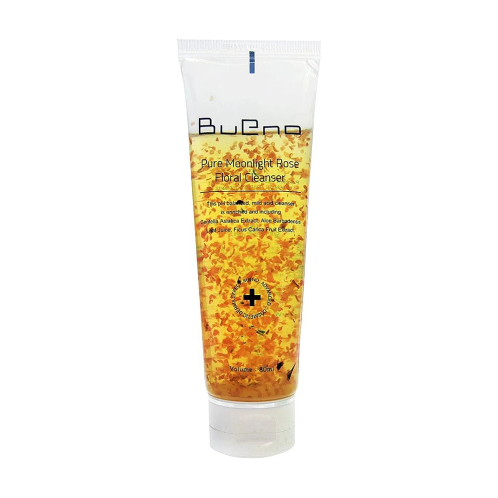 Гель для вмивання Bueno Pure Moonlight Rose Floral Cleanser із пелюстками троянд, 80 мл